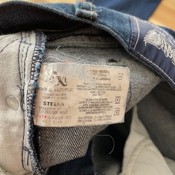 Rock and Republic Stella Jeans 29/34 - Picture 5 of 5